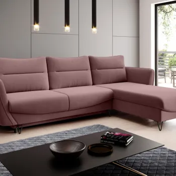 Coltar extensibil Silva pe stanga Velvetmat 24 imagine