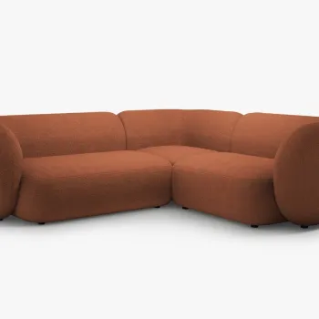 Coltar Kate 4 locuri boucle Baloo L252 cm imagine