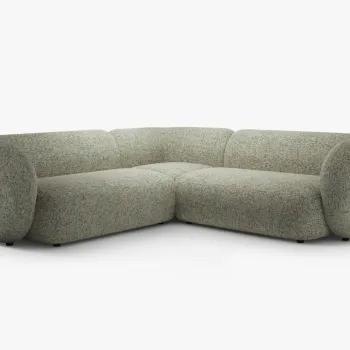 Coltar Kate 5 locuri stofa Puente L252 cm imagine