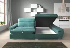 Coltar living extensibil Cala pe dreapta - L 270 x l 175 x h 92 cm imagine