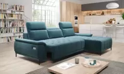 Coltar living extensibil Calvaro Mini pe dreapta - L275 x l177 x h100cm imagine