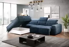 Coltar living extensibil Colombo L pe stanga- L 296 x l 227 x h 103 cm imagine