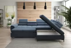 Coltar living extensibil Denvo pe dreapta - L290 x l217 x h94 cm imagine