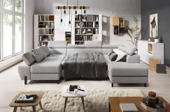 Coltar living extensibil Molina XL pe dreapta - L333 x l210 x h90 cm imagine