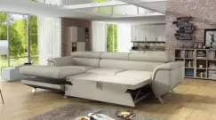 Coltar living extensibil Phoenix Mini pe stanga - L276 x l174 x h96 cm imagine