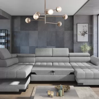 Coltar living extensibil Selva XL - L339 x l223 x H95 cm imagine