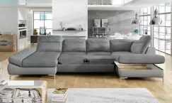 Coltar living extensibil Timola XL pe dreapta - L348 x l215 x h95 cm imagine