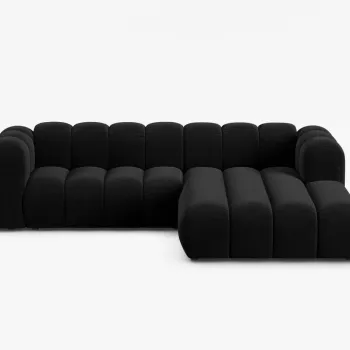 Coltar Lupine 4 locuri catifea Salvador L260 cm imagine