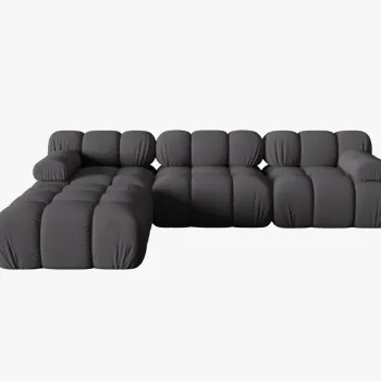 Coltar modular 4 locuri Bellis material 3D L282cm imagine