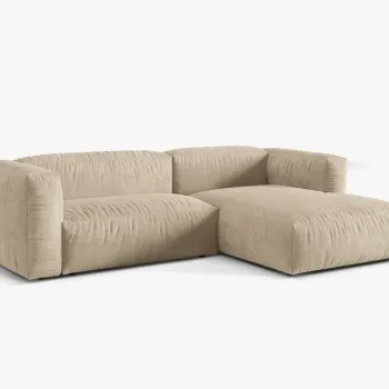 Coltar modular Martina catifea Vogue L283 cm imagine