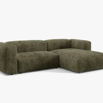 Coltar modular Martina corduroy Tilia L283 cm imagine