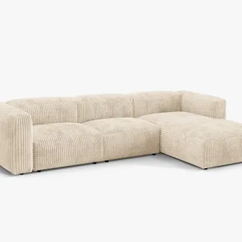 Coltar modular Martina corduroy Tilia L332 cm imagine