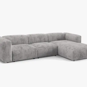 Coltar modular Martina corduroy Tilia L332 cm imagine