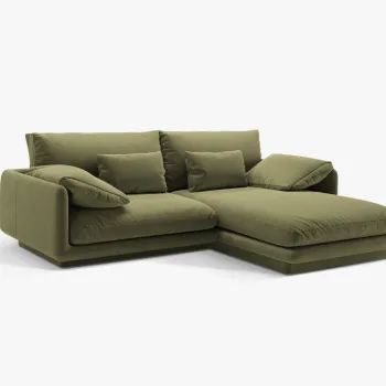 Coltar Torino catifea L220 cm imagine