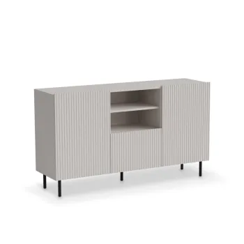 Comoda Paxos KM-1 casmir/negru L150 cm imagine