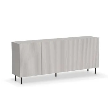 Comoda Paxos KM-2 casmir/negru L180 cm imagine