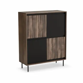 Comoda Swing KM-2 nuc/negru imagine