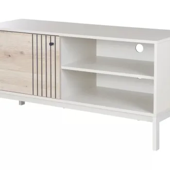 Comoda TV Frost RTV2 stejar alpin/alb-galbui imagine