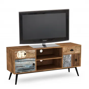 Comoda TV Mezo RTV-1 multicolor L120 cm imagine