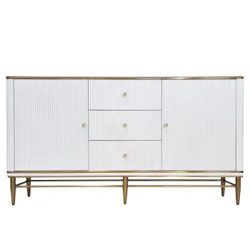 Comoda Violino alb/auriu L150 cm imagine