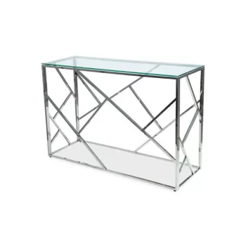 Consola Escada C Silver - L 120 x l 40 x h 78 cm imagine