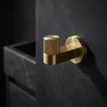 Cuier de baie 39104 ORI Brush Gold imagine