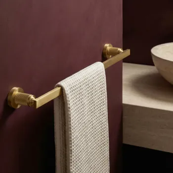 Cuier de baie 81301 Rivo Brush Gold imagine