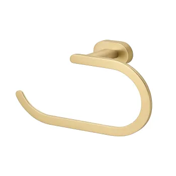 Cuier de baie Ring 110 Til Brush Gold imagine