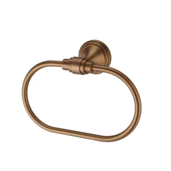 Cuier de baie Ring 16101 Brush Copper imagine