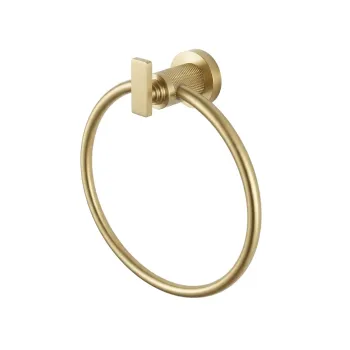 Cuier de baie Ring 81307 Rivo Brush Gold imagine