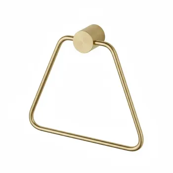 Cuier de baie Tomi 5810 Brush Gold imagine