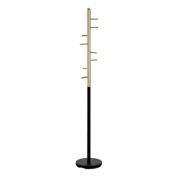Cuier Ferro negru/auriu H173 cm imagine