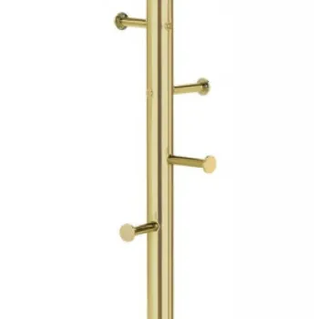 Cuier W68 negru/auriu H172 cm imagine