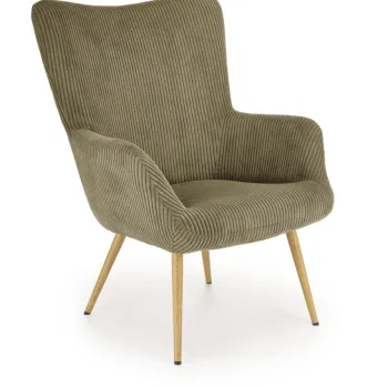 Fotoliu Amaro velvet olive H97 cm imagine