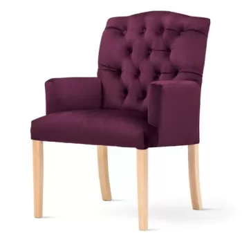 Fotoliu Gabriel burgundy - H97 cm imagine