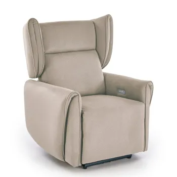 Fotoliu Gelato stofa bej imagine