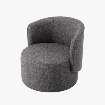 Fotoliu Golda boucle L74 cm imagine