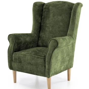 Fotoliu Hermes stofa olive H110 cm imagine