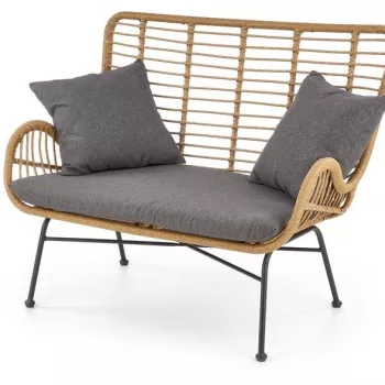 Fotoliu Ikaro XL ratan - H96 cm imagine