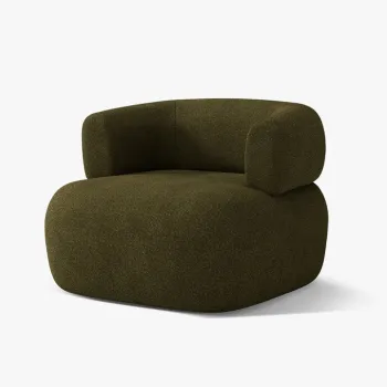 Fotoliu Jenny boucle Ascot L90 cm imagine