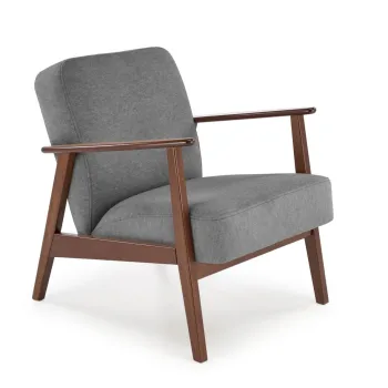 Fotoliu Milano 1S gri Castel 93/nuc inchis imagine