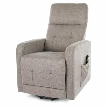 Fotoliu Otus II stofa bej Brego 34 H100 cm imagine