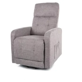 Fotoliu Otus II stofa gri Brego 07 H100 cm imagine