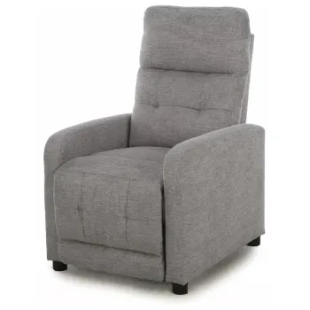 Fotoliu Otus stofa gri Brego 07 H100 cm imagine