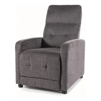 Fotoliu Otus stofa gri inchis Brego 18 H100 cm imagine