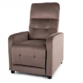 Fotoliu Otus velvet cappuccino Blu38 H100 cm imagine