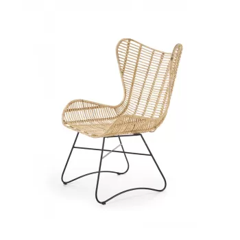 Fotoliu ratan Indiana - H 103 cm imagine