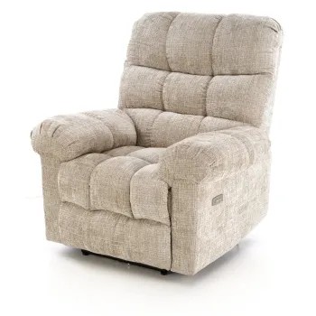 Fotoliu recliner Amore stofa bej H100 cm imagine