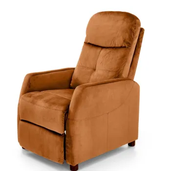 Fotoliu recliner Felipe 2 velvet cinnamon H103 cm imagine