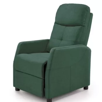 Fotoliu recliner Felipe 2 velvet verde - H103 cm imagine
